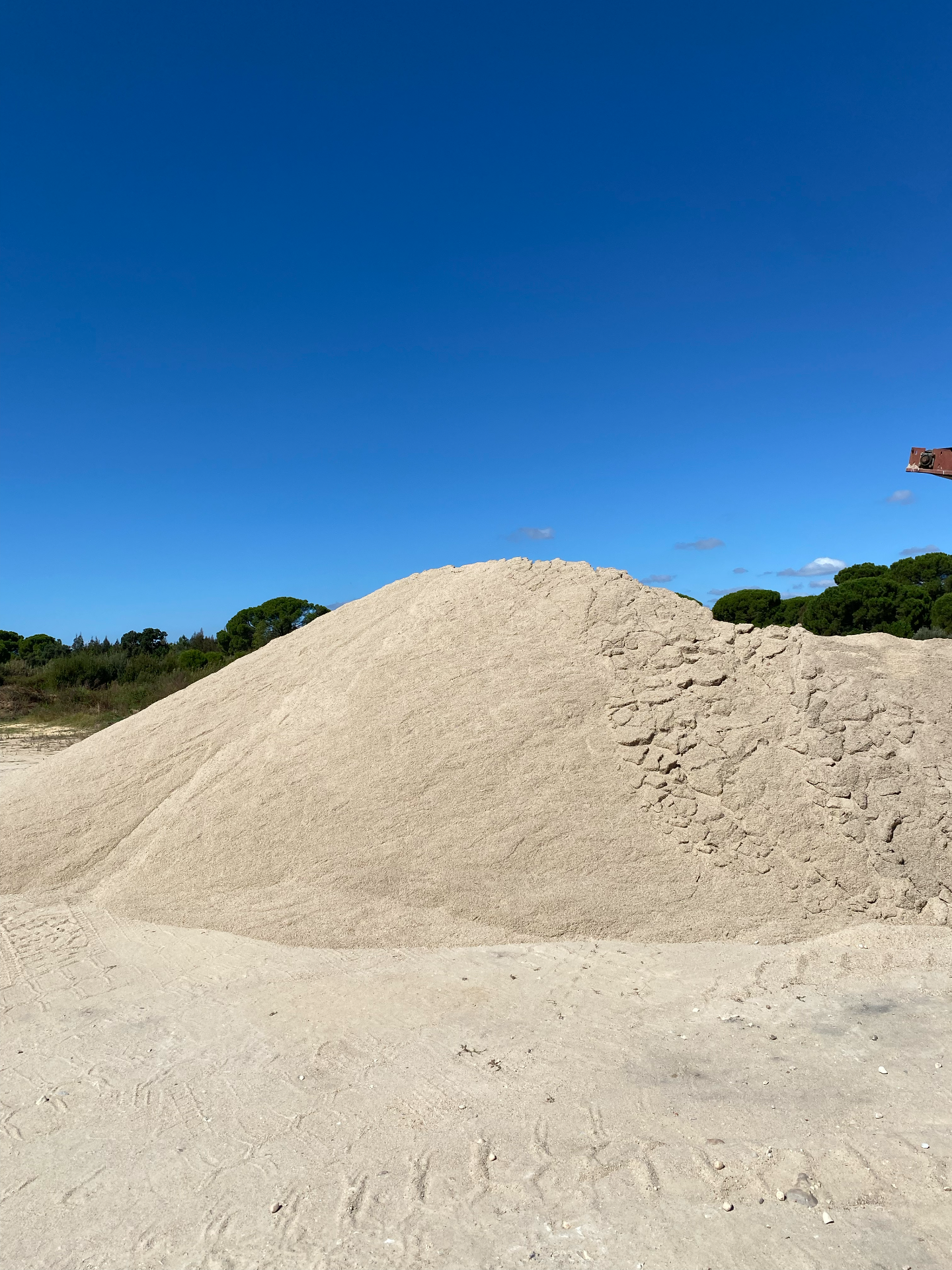 Areia lavada